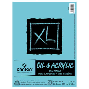 BLOCK XL OIL AND ACRYLIC