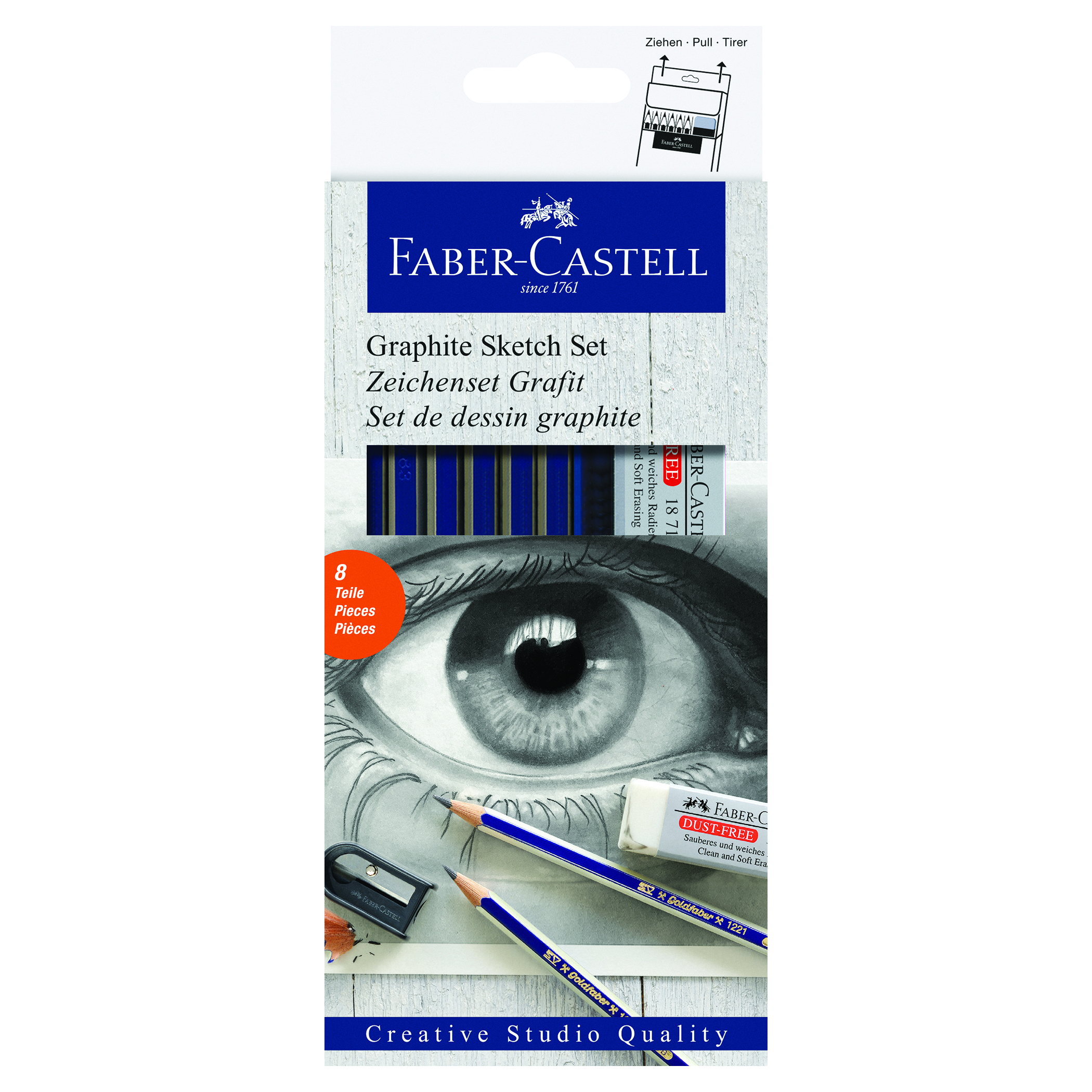 SET GOLDFABER SKETCH DE GRAFITO- 8PZS