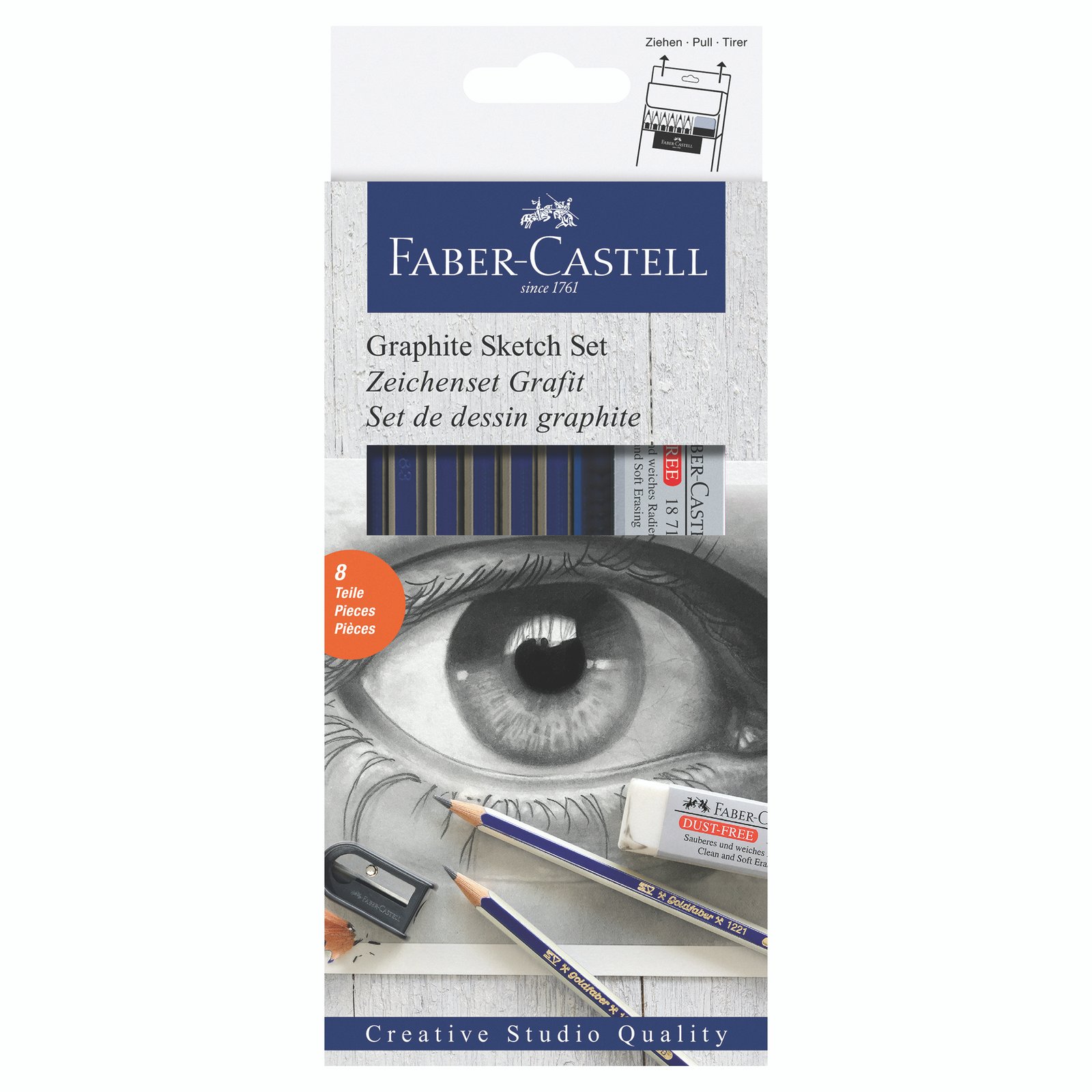SET GOLDFABER SKETCH DE GRAFITO- 8PZS